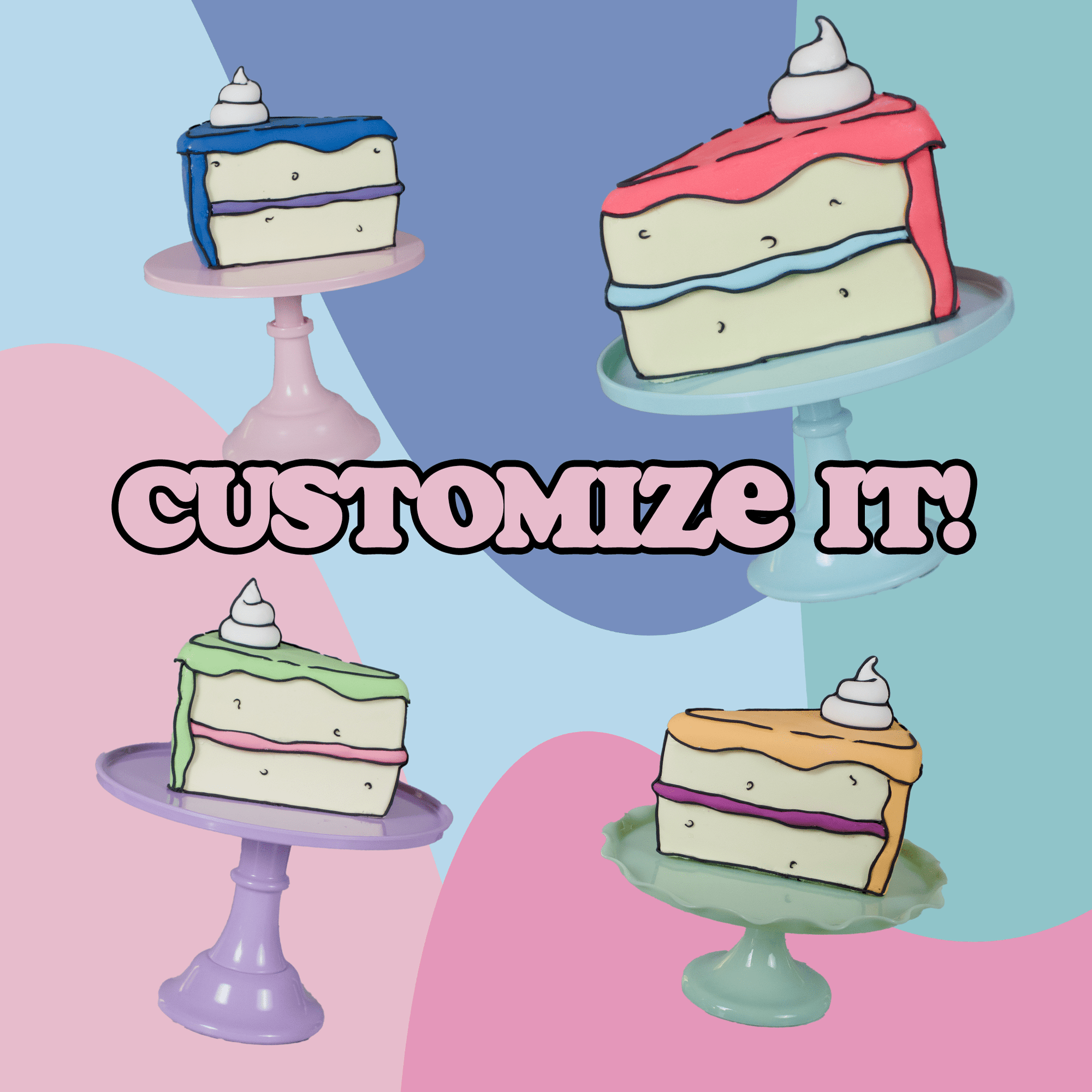 Cartoon Cake Kit & Tutorial - JonnyCakes